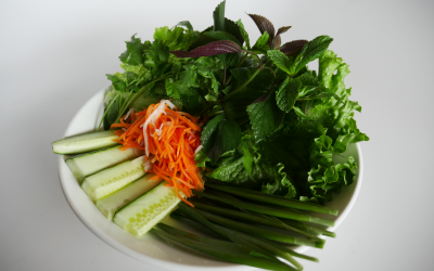 Fresh Herbs for Self Wrap Rolls